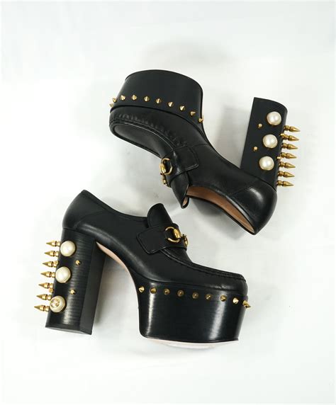 gucci vegas platform|gucci high heels platform.